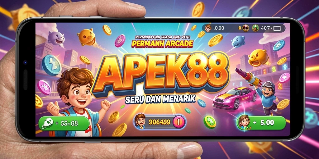 Tangkapan layar APEK88 yang menampilkan aksi permainan Arcade yang seru.