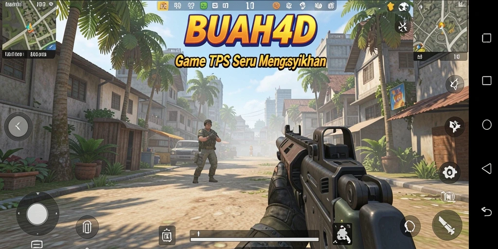 Tampilan seru gameplay BUAH4D yang menantang.