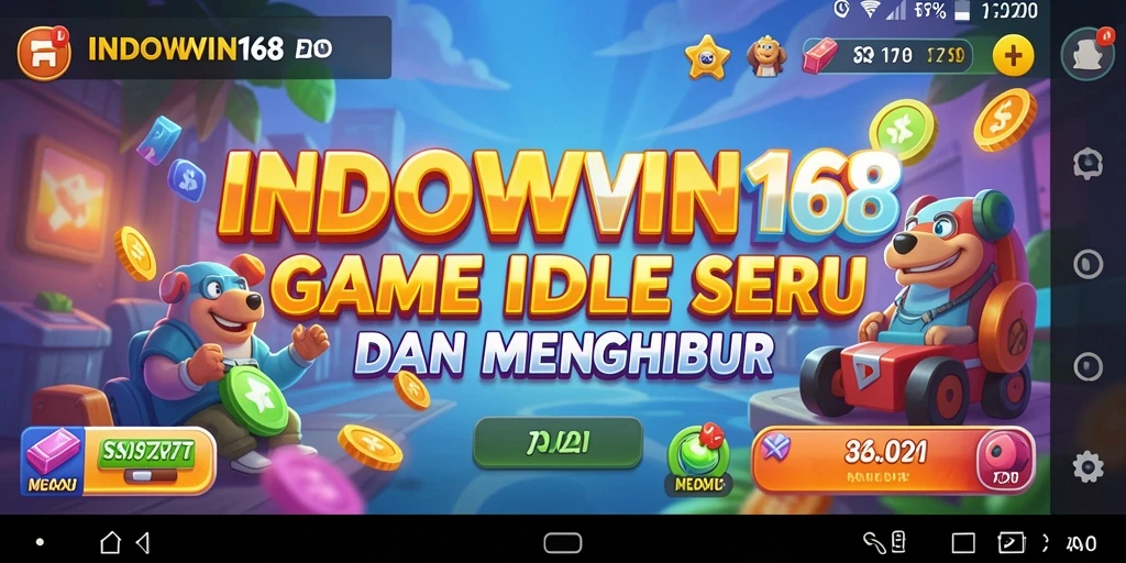 Tampilan gameplay seru dari INDOWIN168 yang menampilkan mekanisme Idle.