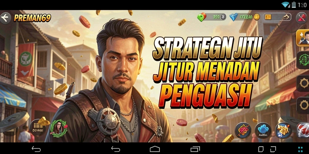 Tampilan menarik dari gameplay PREMAN69 dengan berbagai strategi.