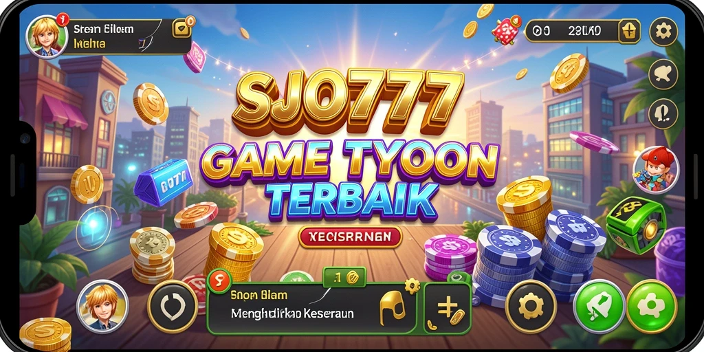 Screenshot utama SJO777 menampilkan pengalaman bermain Tycoon yang mengasyikkan.