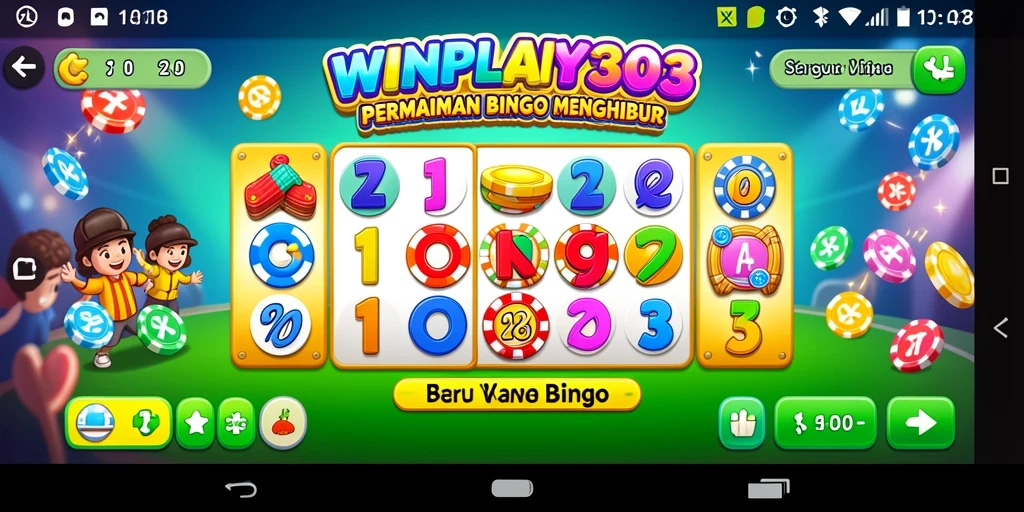 Screenshot utama WINPLAY303 dengan tampilan gameplay Bingo yang seru dan interaktif.